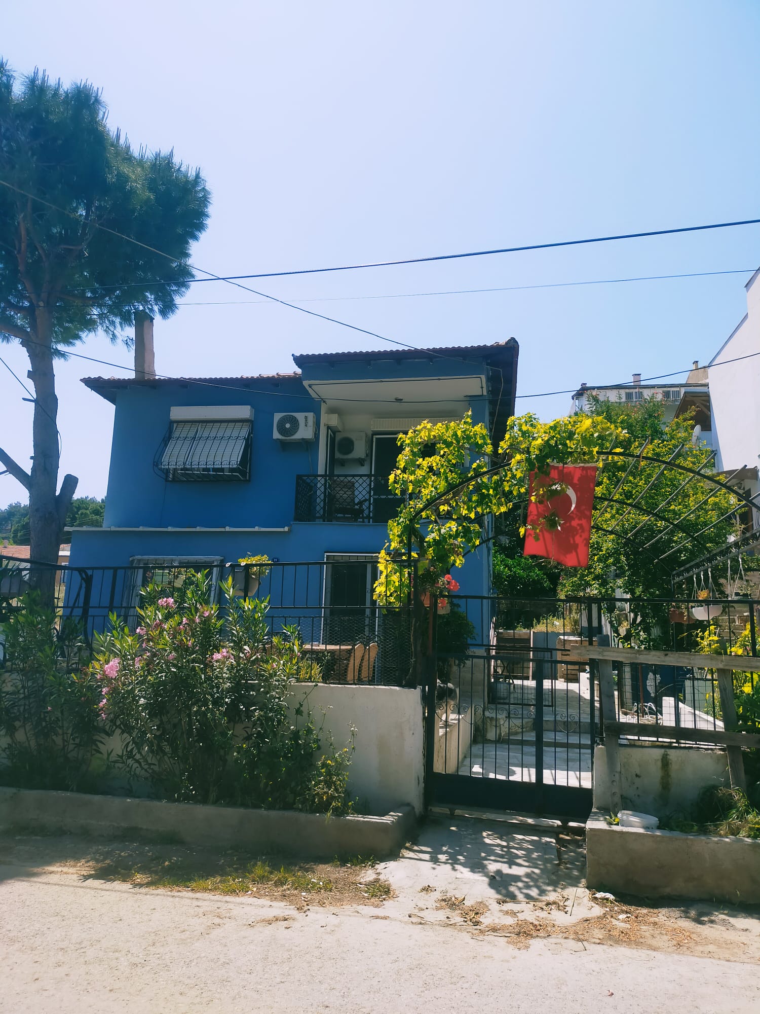 4+1 DETACHED HOUSE WITH SEA VIEW IN IZMIR URLA.